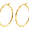 Gold Waterproof Earrings